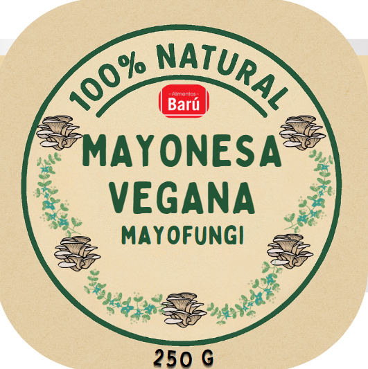 Mayonesa Vegana Echa con Orellanas