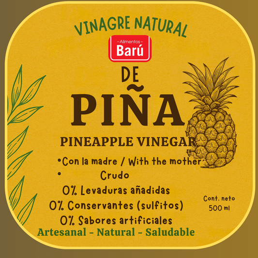 Vinagre 100% De Piña